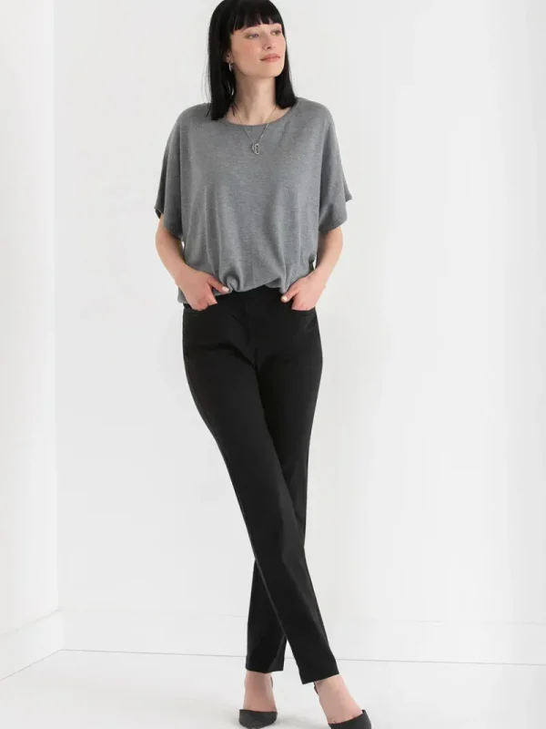 Ricki's Pants*Spencer Straight Leg Pant in Microtwill