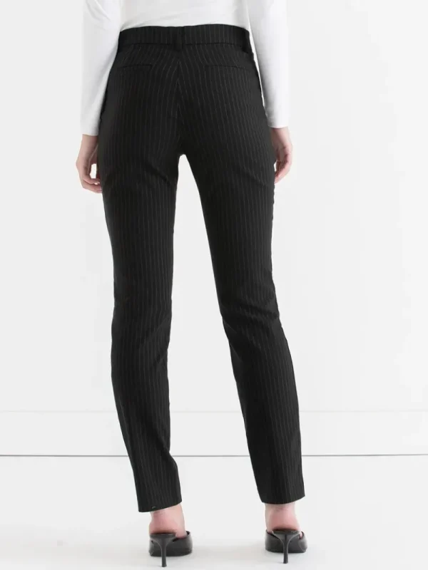 Ricki's Pants*Spencer Straight Pant in Patterned Microtwill