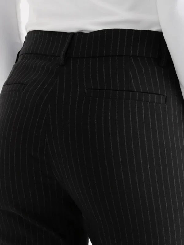 Ricki's Pants*Spencer Straight Pant in Patterned Microtwill