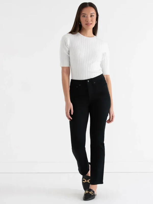 Ricki's Jeans*Stevie High Rise Straight Leg Jeans