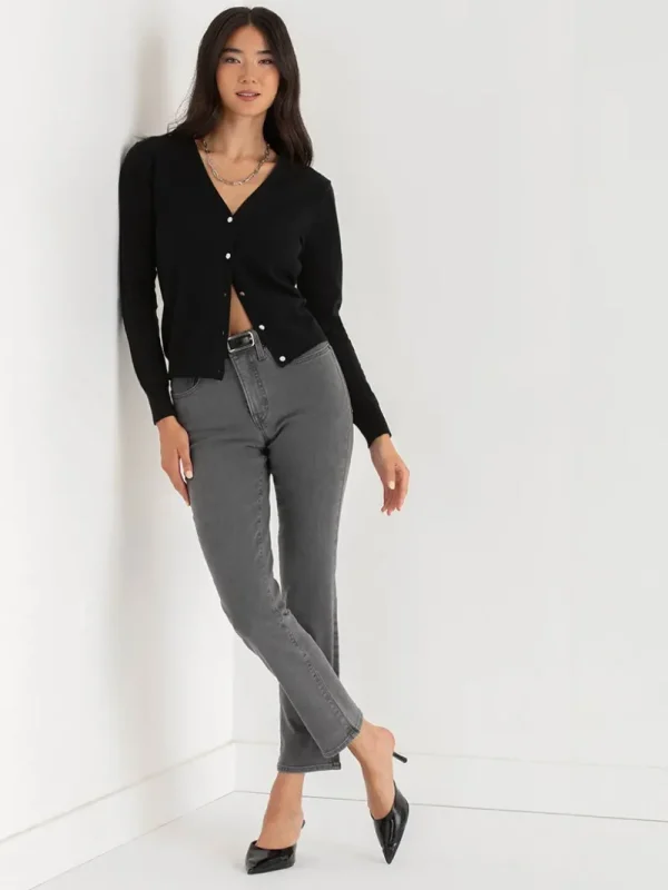 Ricki's Jeans*Stevie High Rise Straight Leg Jeans