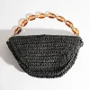 Ricki's Bags & Purses*Straw Crossbody Bag