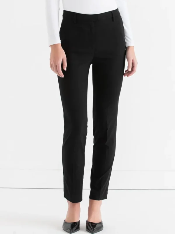 Ricki's Pants*Syd Slim Ankle Pant in Microtwill