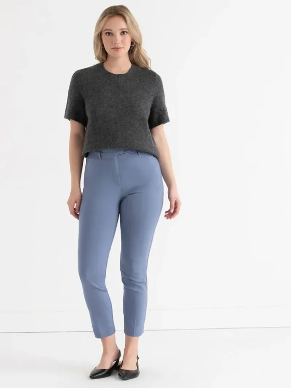 Ricki's Pants*Syd Slim Ankle Pant in Microtwill