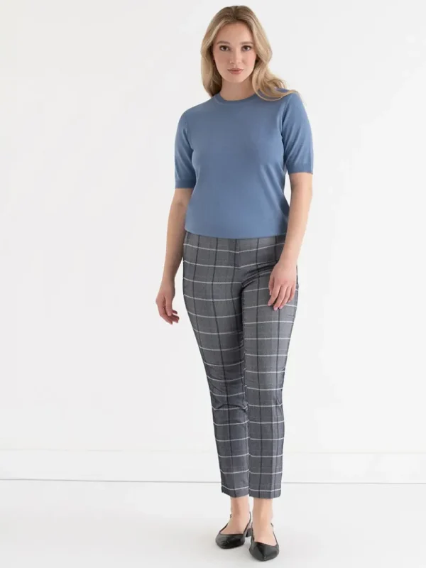 Ricki's Pants*Syd Slim Ankle Pant in Microtwill