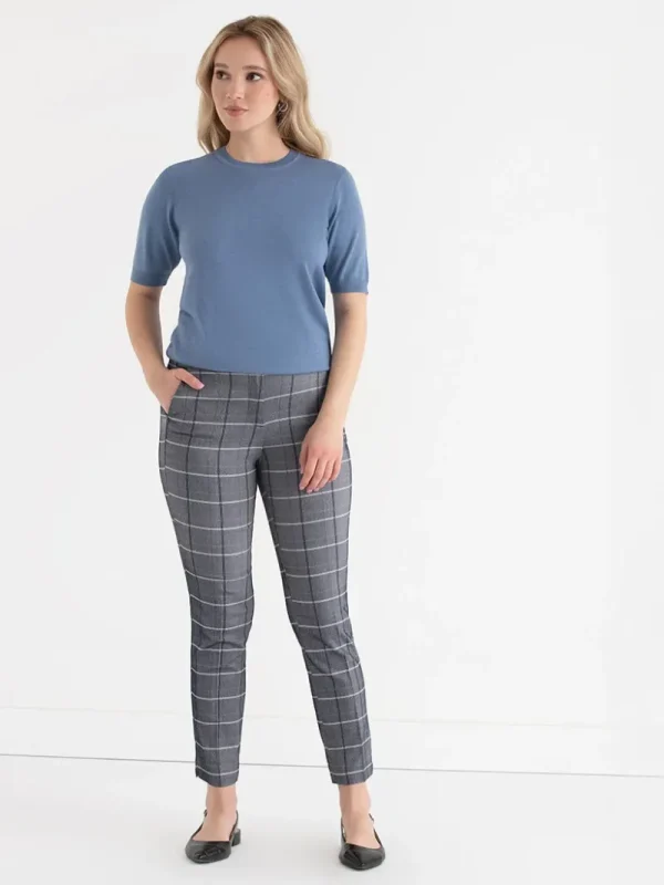 Ricki's Pants*Syd Slim Ankle Pant in Microtwill