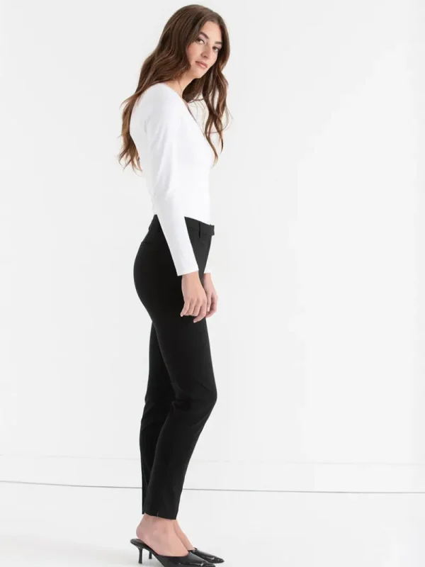 Ricki's Pants*Syd Slim Ankle Pant in Microtwill