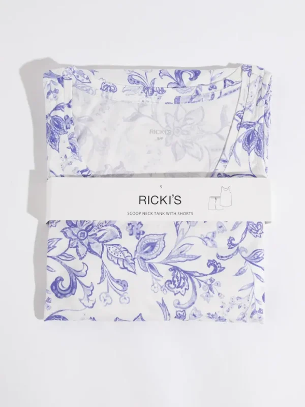 Ricki's Sleepwear*Tank & Shorts Sleep Set