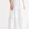 Ricki's Skirts & Shorts*Tiered Linen Maxi Skirt