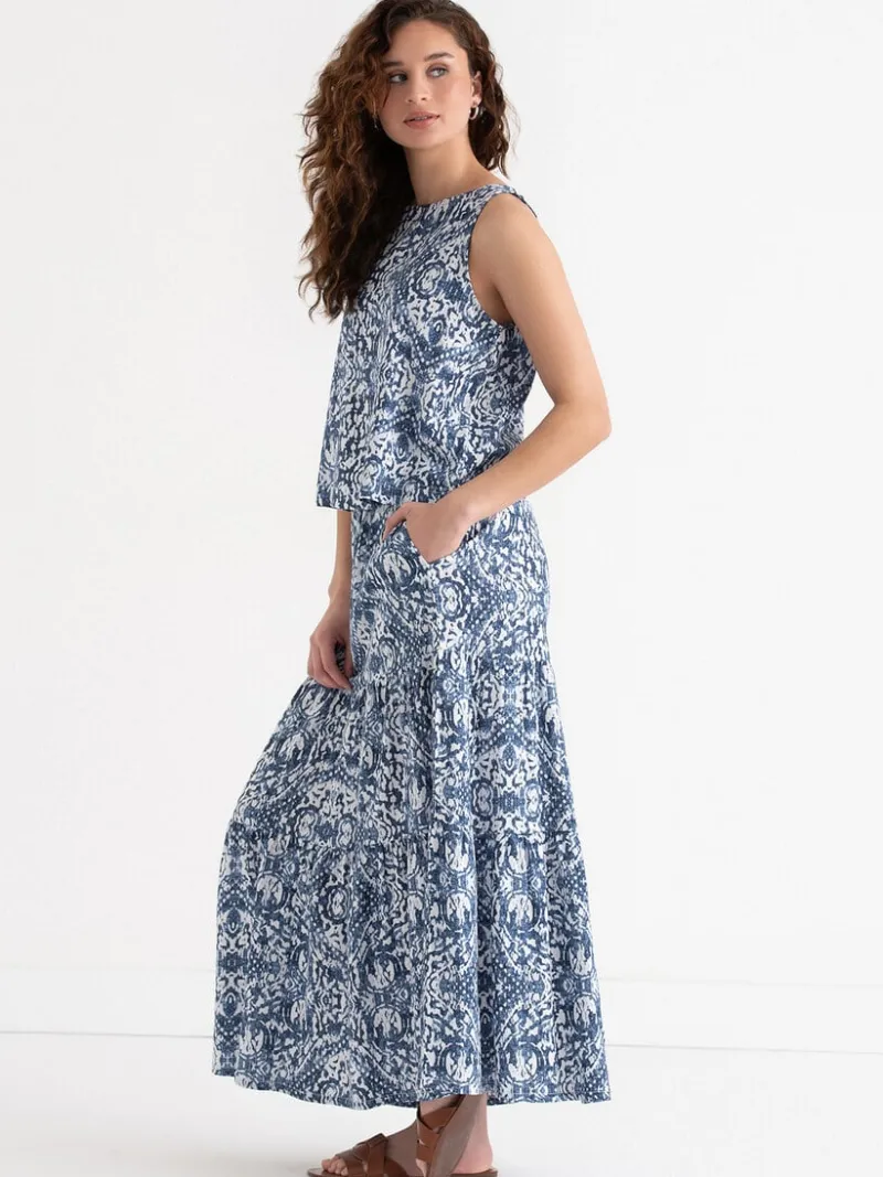 tiered_linen_maxi_skirt_0.webp Ricki's Skirts & Shorts*Tiered Linen Maxi Skirt