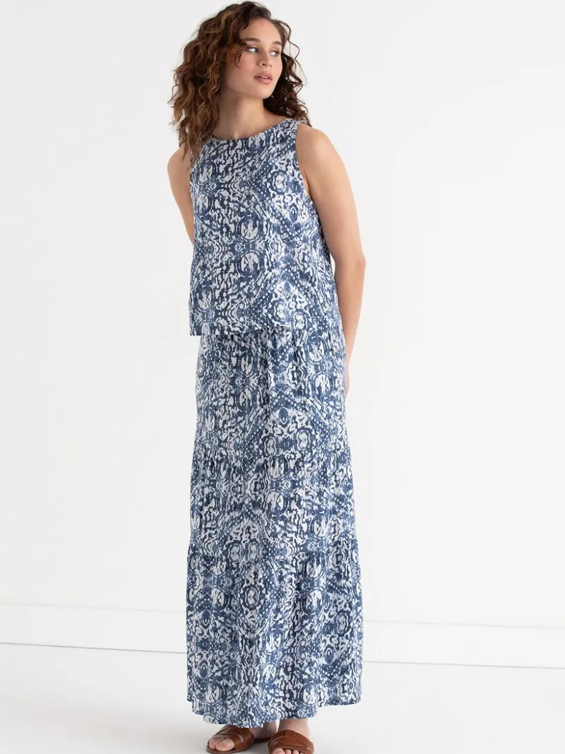 tiered_linen_maxi_skirt_3.webp Ricki's Skirts & Shorts*Tiered Linen Maxi Skirt