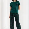 Ricki's Sleepwear*T-Shirt and Print Pants Pajama Set