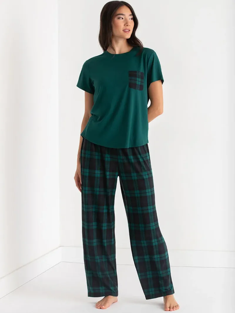 tshirt_and_print_pants_pa_0-1.webp Ricki's Sleepwear*T-Shirt and Print Pants Pajama Set