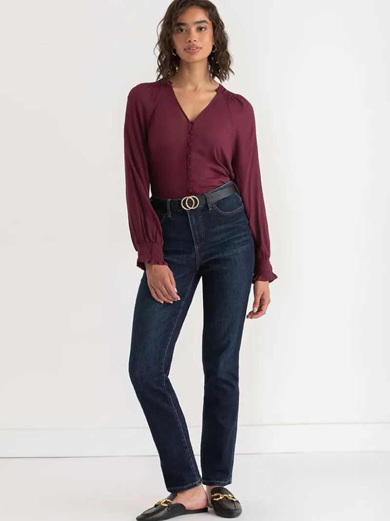 tunic_blouse_with_covered_5-1.webp Ricki's Shirts & Blouses*Tunic Blouse with Covered Buttons