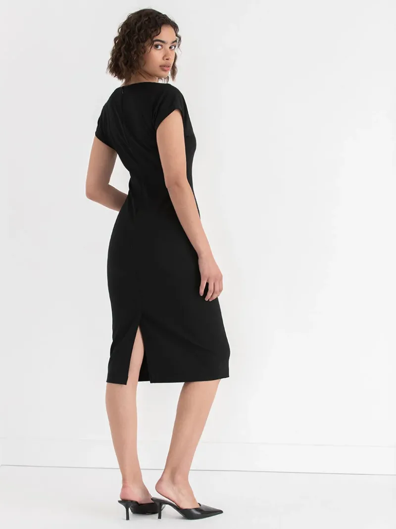 venus_fitted_midi_dress_i_4.webp Ricki's Maxi & Midi Dresses*Venus Fitted Midi Dress in Iconic Crepe