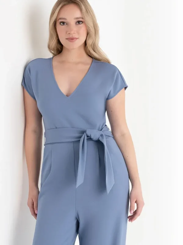 Ricki's Jumpsuits & Rompers*Venus Wide Leg Jumpsuit in Iconic Crepe