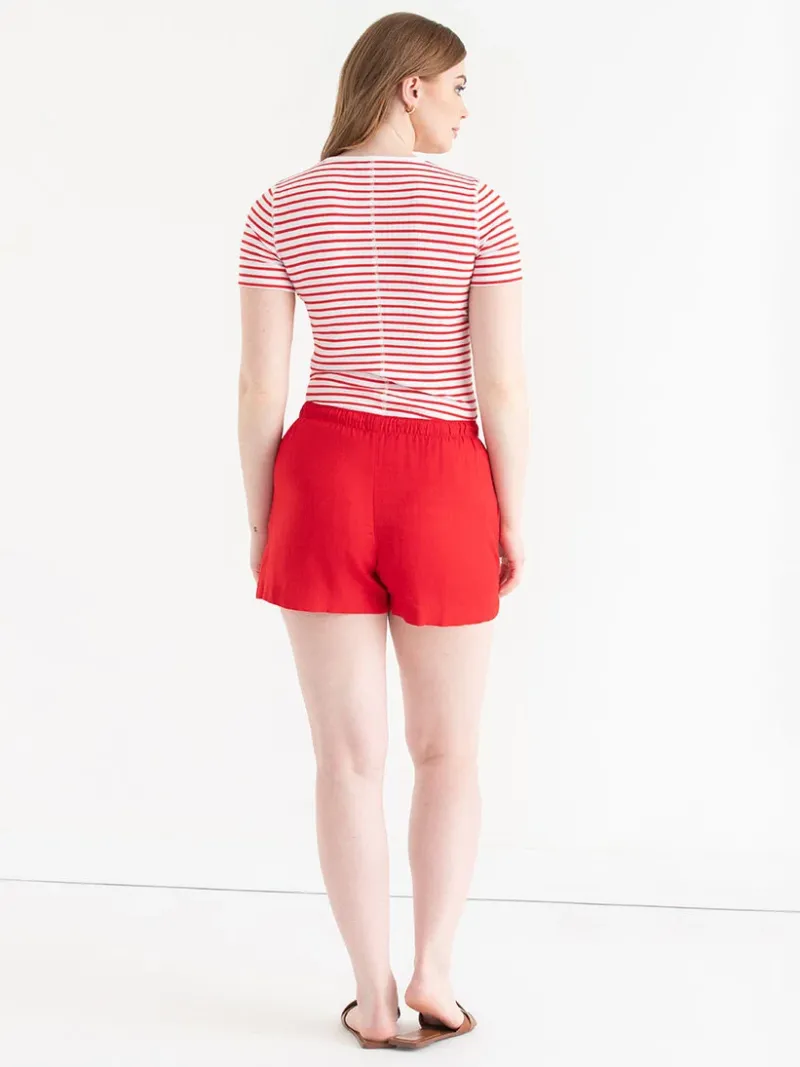 viscose_linen_drawstring__2-1.webp Ricki's Skirts & Shorts*Viscose Linen Drawstring Shorts