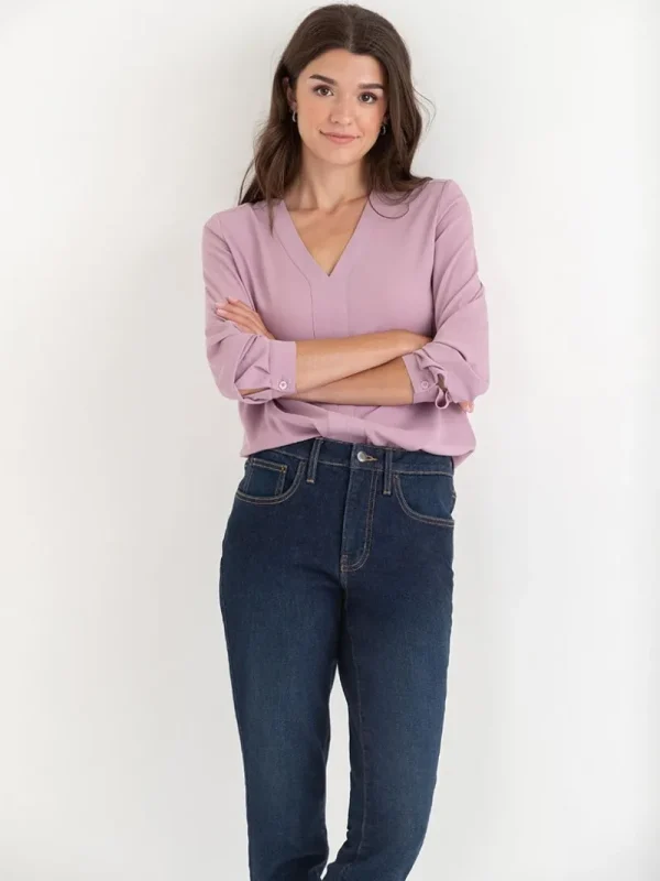 Ricki's Shirts & Blouses*V-Neck Long Sleeve Blouse