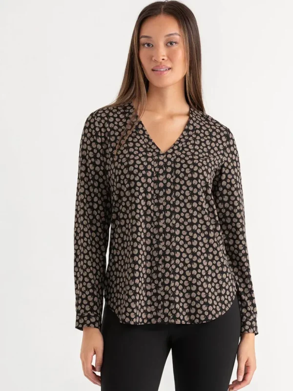 Ricki's Shirts & Blouses*V-Neck Long Sleeve Blouse