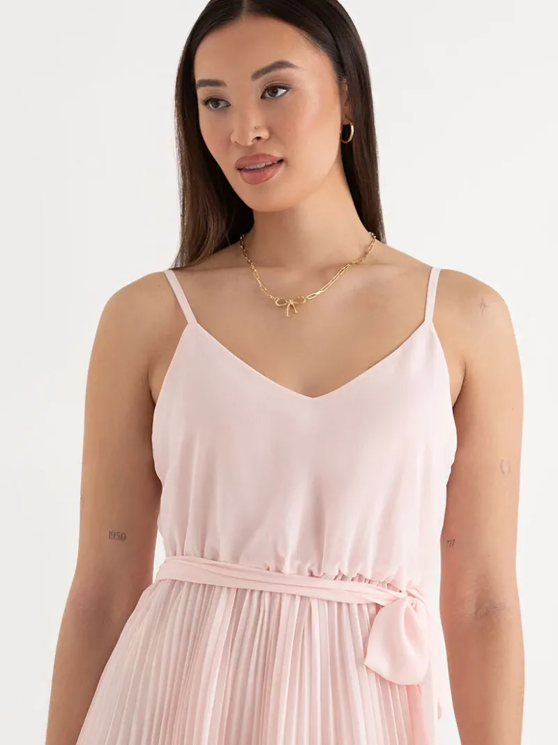 vneck_pleated_skirt_midi__2-1.webp Ricki's Maxi & Midi Dresses*V-Neck Pleated Skirt Midi Dress