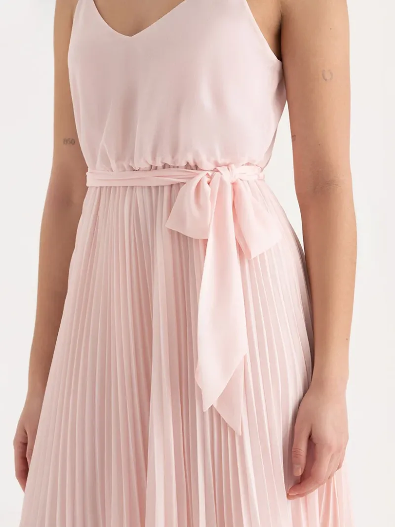 vneck_pleated_skirt_midi__5-1.webp Ricki's Maxi & Midi Dresses*V-Neck Pleated Skirt Midi Dress