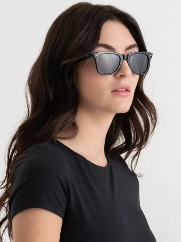 Ricki's Sunglasses*Wayfarer Frame Sunglasses with Case