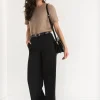 Ricki's Pants | Crops & Capris*Weslee Cropped Wide Leg Pant in Iconic Crepe