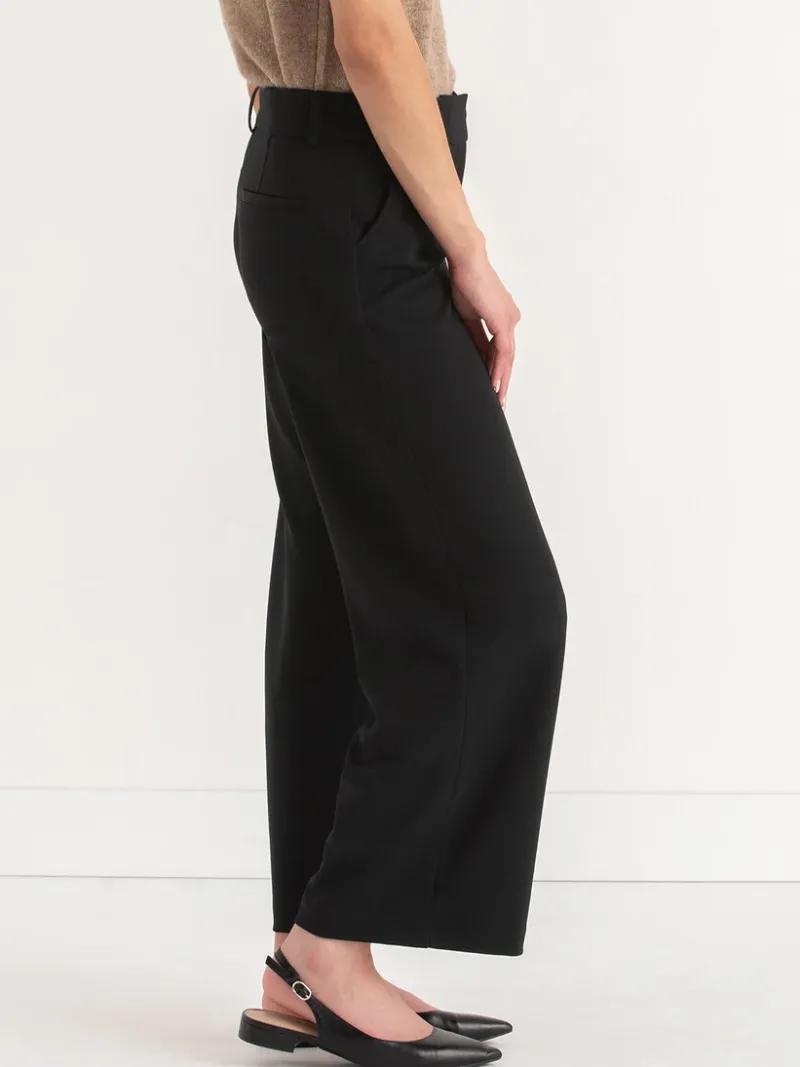 weslee_cropped_wide_leg_p_2.webp Ricki's Pants | Crops & Capris*Weslee Cropped Wide Leg Pant in Iconic Crepe