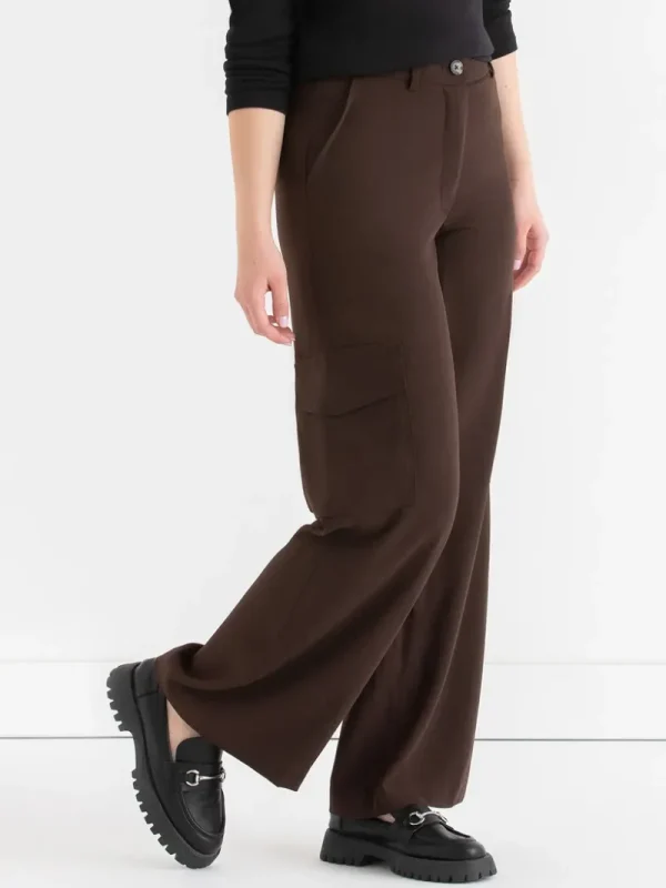Ricki's Pants*Weslee Wide Leg Crepe Pant