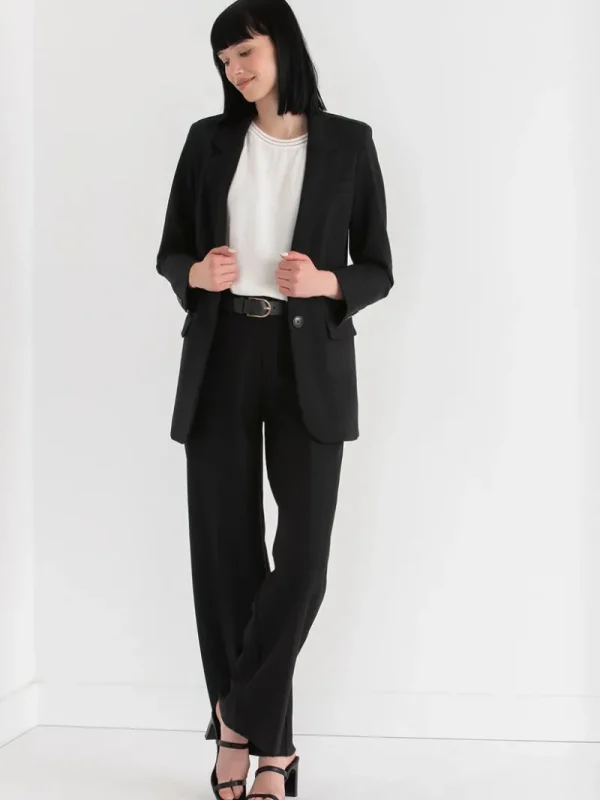 Ricki's Pants*Weslee Wide Leg Pant in Luxe Ponte